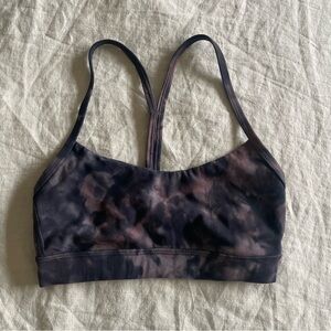 LuluLemon Flow-y Bra Diamond Dye